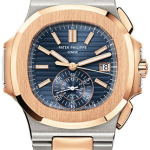 Patek Philippe Nautilus Herrklocka 5980/1AR/001 Blå/18 karat