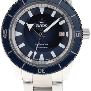 Rado Captain Cook Herrklocka R32105208 Blå/Stål Ø42 mm