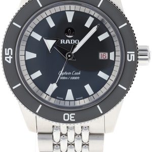 Rado Herrklocka R32105103 Captain Cook Grå/Textil Ø42 mm