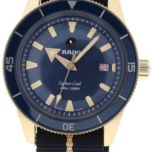 Rado Herrklocka R32504207 Captain Cook Blå/Läder Ø42 mm