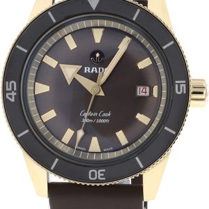 Rado Herrklocka R32504306 Captain Cook Brun/Läder Ø42 mm