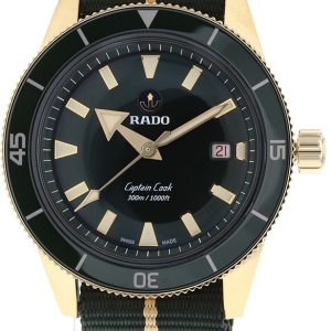 Rado Herrklocka R32504317 Captain Cook Grön/Läder Ø42 mm