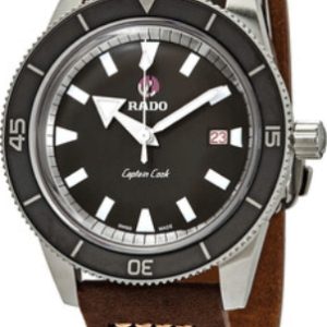 Rado Herrklocka R32505015 Captain Cook Grå/Läder Ø42 mm