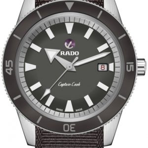 Rado Herrklocka R32505016 Captain Cook Grå/Textil Ø42 mm