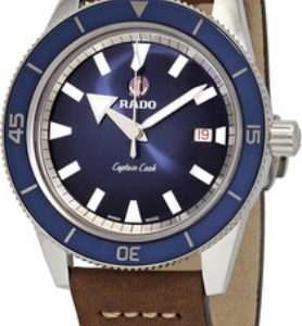 Rado Herrklocka R32505205 Captain Cook Blå/Läder Ø42 mm