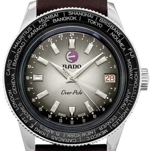 Rado R32116158 Captain Cook Grå/Läder Ø37 mm