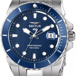 Sector 450 Herrklocka R3253276003 Blå/Stål Ø49 mm