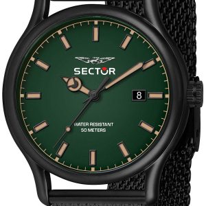 Sector 660 Herrklocka R3253517021 Grön/Stål Ø43 mm