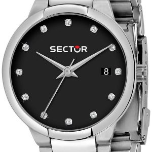 Sector 665 Damklocka R3253524505 Svart/Stål Ø34 mm