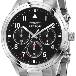 Sector 670 Herrklocka R3253540013 Svart/Stål Ø40 mm