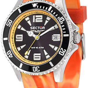 Sector Herrklocka R3251161022 Svart/Gummi Ø46 mm