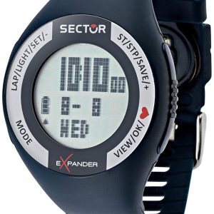 Sector Herrklocka R3251473002 Street LCD/Gummi Ø47 mm