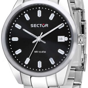 Sector Herrklocka R3253486002 Svart/Stål Ø41 mm