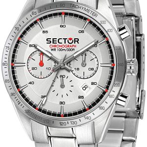 Sector Herrklocka R3273616005 Silverfärgad/Stål Ø44 mm