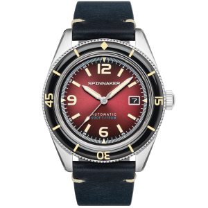 Spinnaker Fleuss Oxblood SP-5055-07 - Herr - 43 mm - Analogt - Automatiskt - Safirglas