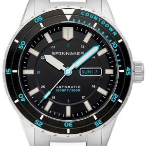 Spinnaker Herrklocka SP-5099-22 Hass Svart/Stål Ø43 mm