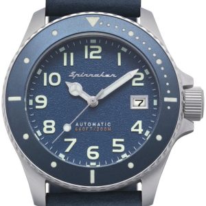 Spinnaker Spence Herrklocka SP-5066-02 Blå/Läder Ø42 mm