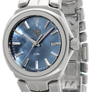 TAG Heuer Damklocka WBC1311.BA0600 Link Damklockor Blå/Stål Ø32 mm