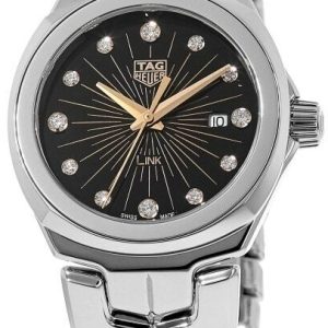 TAG Heuer Damklocka WBC131F.BA0649 Link Svart/Stål Ø32 mm