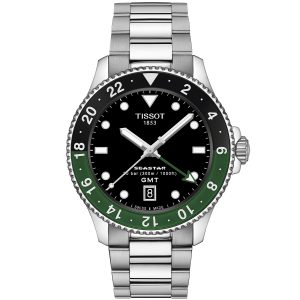 Tissot Seastar 1000 GMT T1208521105100 - Herr - 40 mm - Analogt - Quartz - Safirglas