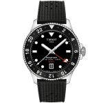 tissot seastar 1000 gmt t1208521705100 - herr - 40 mm - analogt - quartz - safirglas