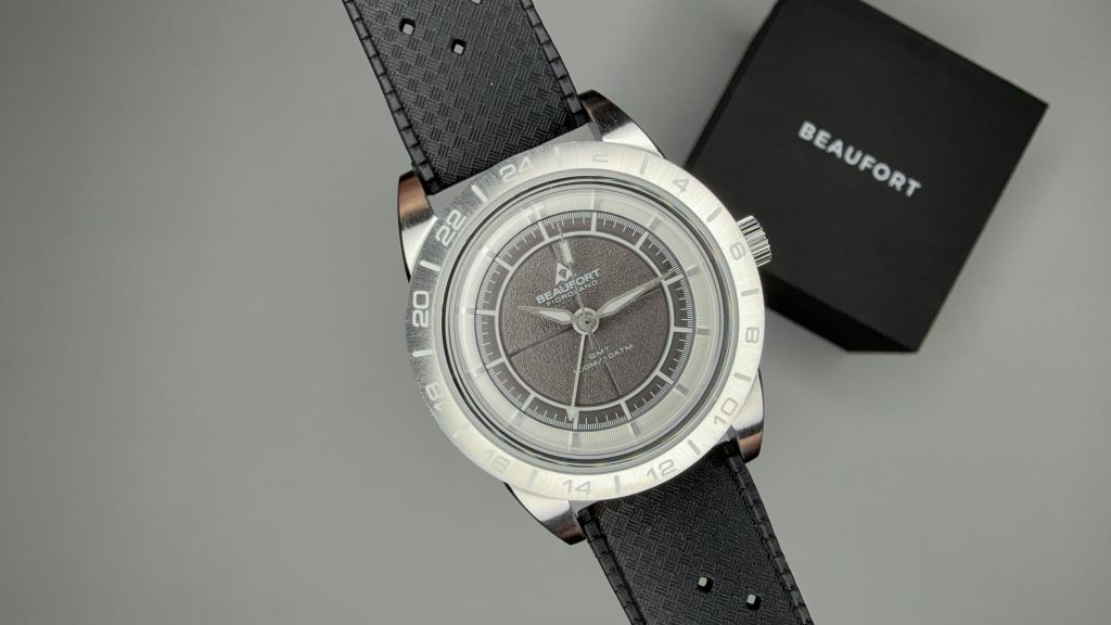 beaufort fiordland gmt martini grey watch