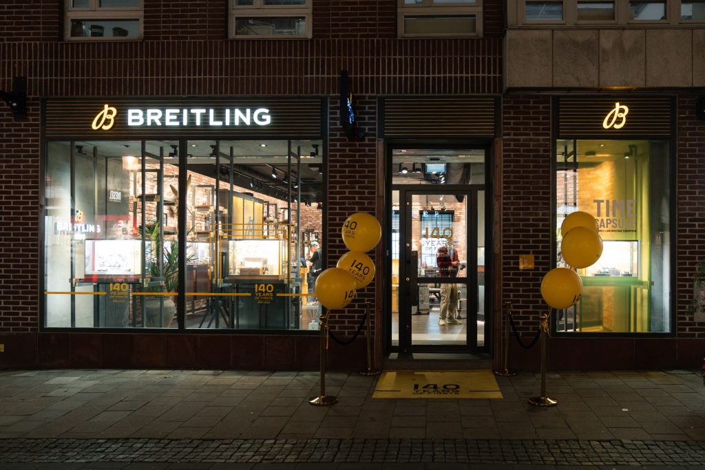 breitling time capsule 140 year celebration