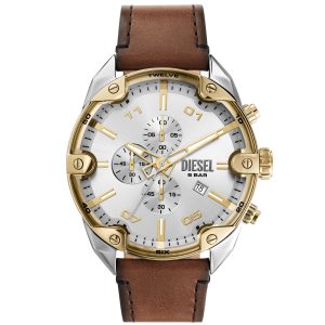 Diesel Spiked DZ4665 - Herr - 49 mm - Analogt - Quartz - Mineralglas