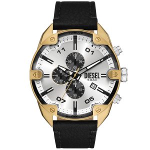 Diesel Spiked DZ4671 - Herr - 49 mm - Analogt - Quartz - Mineralglas