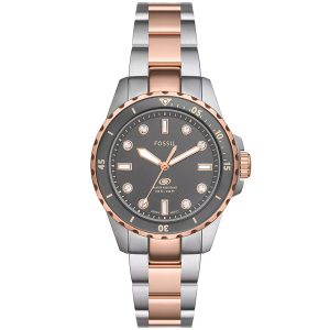 Fossil Blue ES5348 - Dam - 36 mm - Analogt - Quartz - Mineralglas