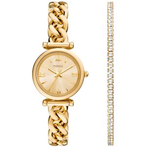 Fossil Carlie ES5387SET - Dam - 28 mm - Analogt - Quartz - Mineralglas