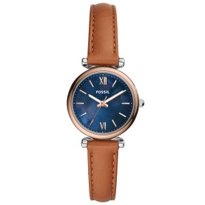 Fossil Carlie Mini ES4701 - Dam - 28 mm - Analogt - Quartz - Mineralglas