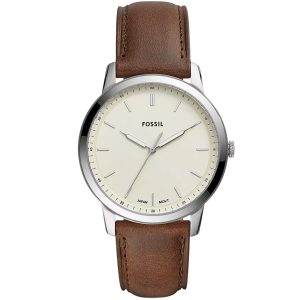 Fossil The Minimalist FS5439 - Herr - 44 mm - Analogt - Mineralglas