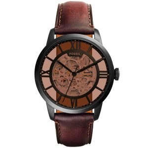 Fossil Townsman ME3098 - Herr - 44 mm - Analogt - Automatiskt - Mineralglas