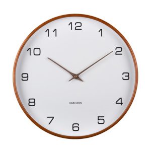 Karlsson Acento Väggklocka KA5993WH - Unisex - 40 cm - Quartz