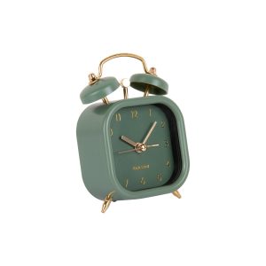 Karlsson Glam Square Väckarklocka KA5921GR - Unisex - Quartz