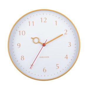 Karlsson Loupe Väggklocka KA5992YE - Unisex - 30 cm - Quartz