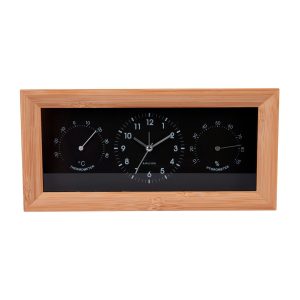 Karlsson Neat Reactangle Termisk hygrometer KA5925BK - Unisex