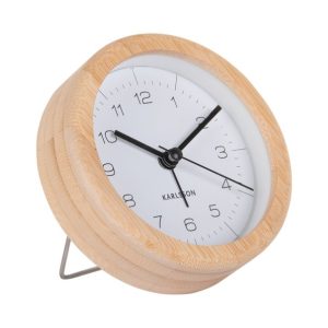 Karlsson Neat Round Väckarklocka KA5923WH - Unisex - 10 cm