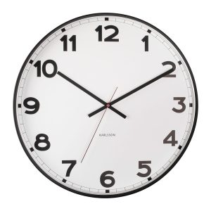 Karlsson New Classic Väggklocka KA5847WH - Unisex - 40 cm - Quartz