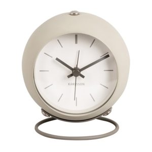 Karlsson Nirvana Globe Väckarklocka KA5857WG - Unisex - 10 cm - Quartz