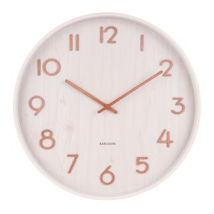 Karlsson Pure Bass Väggklocka KA5809WH - Unisex - 40 cm - Quartz