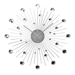 Karlsson Sunburst Crystal Väggklocka KA4859 - Unisex - 50 cm - Quartz