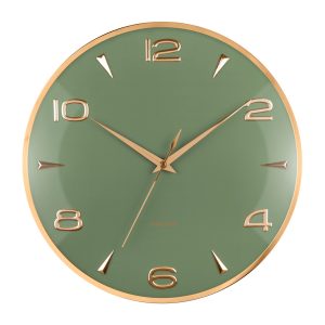 Karlsson sienna Glow Väggklocka KA6017GR - Unisex - 40 cm