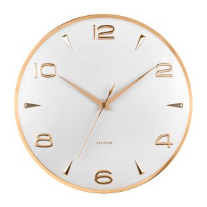 Karlsson sienna Glow Väggklocka KA6017WH - Unisex - 40 cm