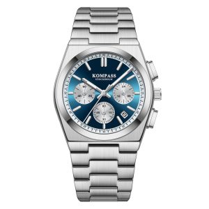 Kompass ChronoMaster Silver Blue