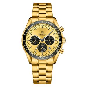 Kompass ChronoSpeed Steel Gold