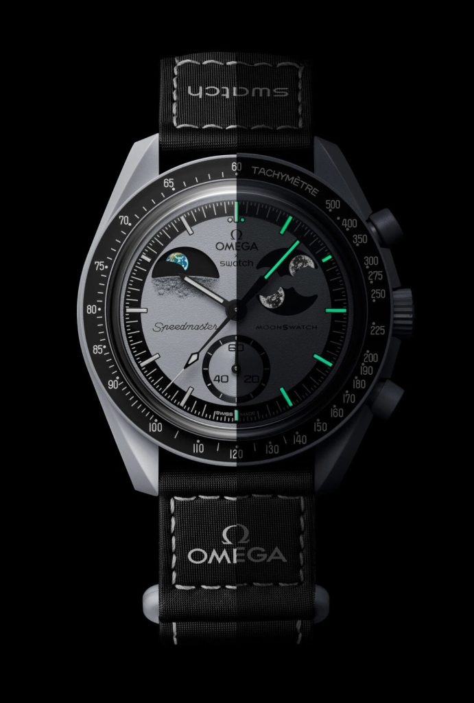 moonswatch mission to earthphase lume