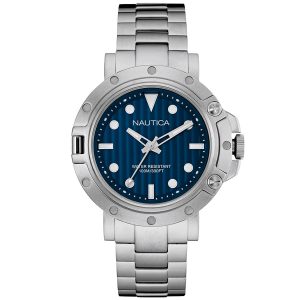 NAUTICA NAD13543G - Herr - 44 mm - Analogt - Quartz - Mineralglas