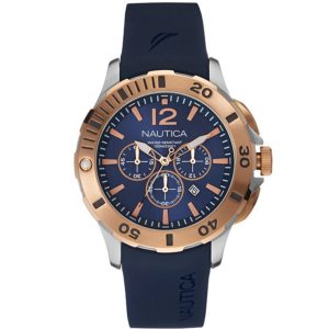 NAUTICA NAI19506G - Herr - 44 mm - Analogt - Quartz - Mineralglas